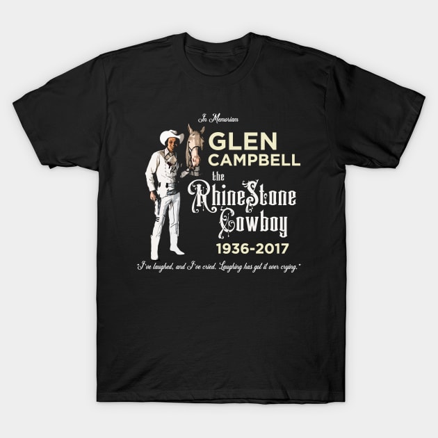 Glen Campbell Tribute T-Shirt by woodsman